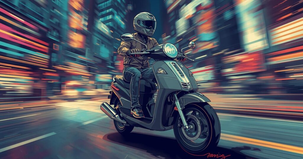 原付バイクのフルフェイスはダサい？半ヘルの方がおしゃれでかわいい！