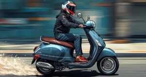 原付バイクのすり抜けがうざい！左側のすり抜けって違法なの？